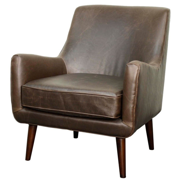 Zoe Leather Arm Chair
